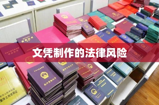 工业园区文凭制作的法律风险